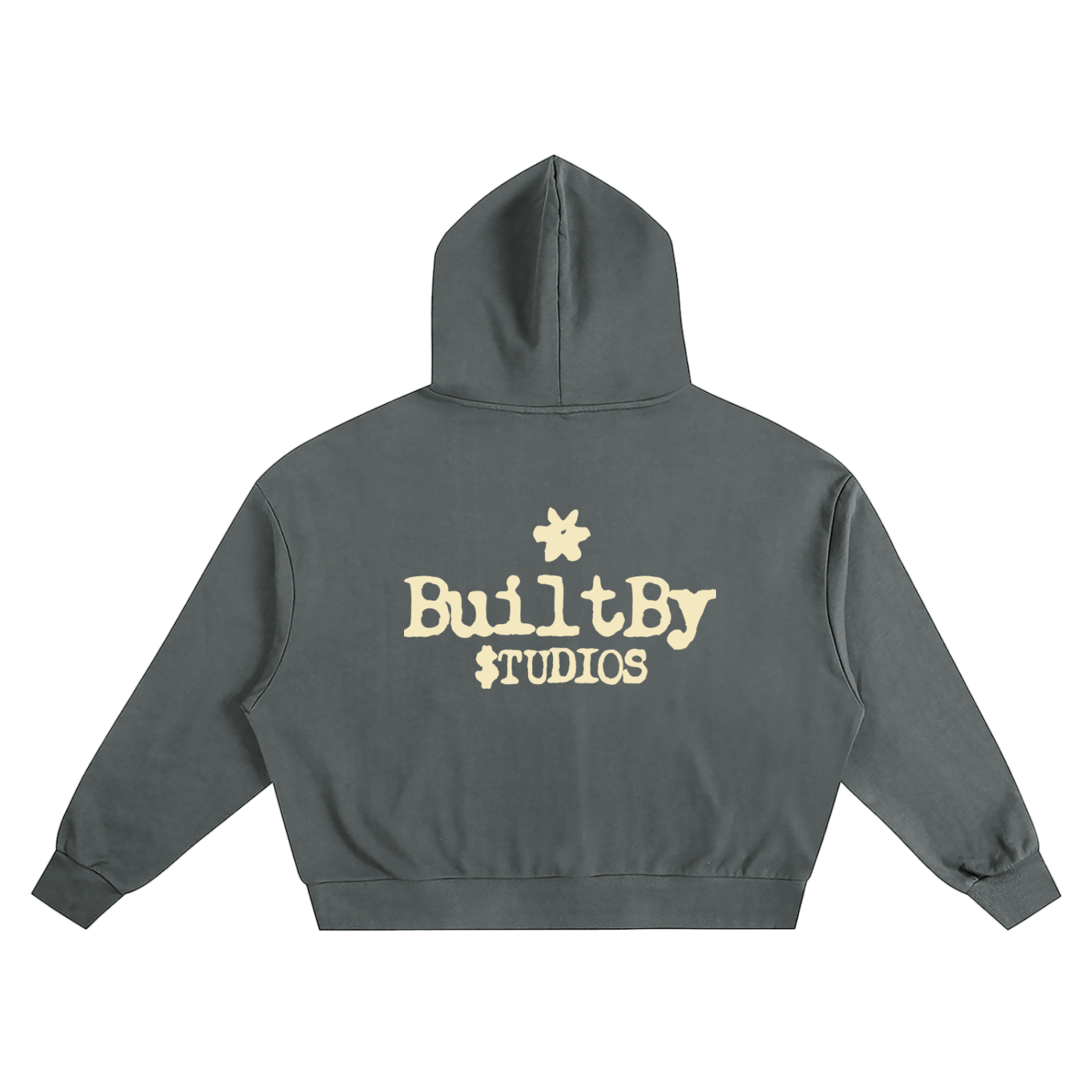 Basic Logo Boxy Oversized Hoodie