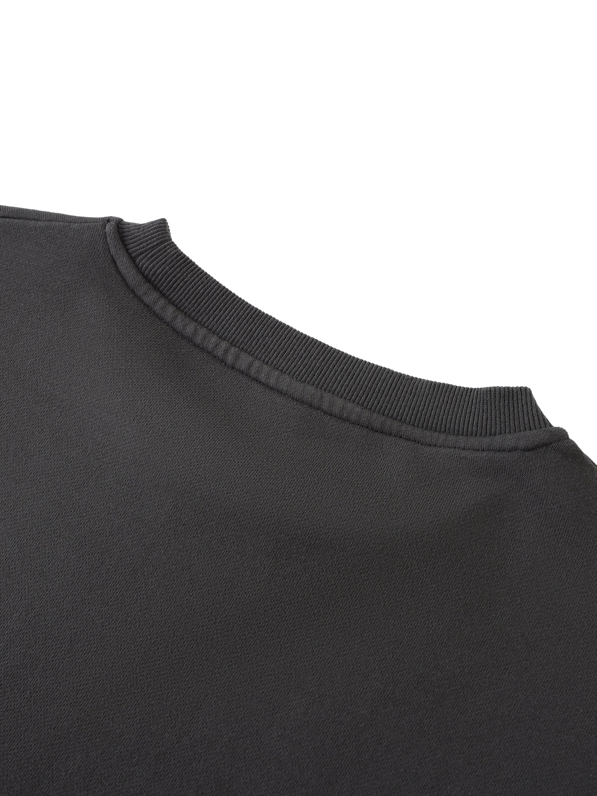 Masked Face - Washed Rolled Hem T-Shirt