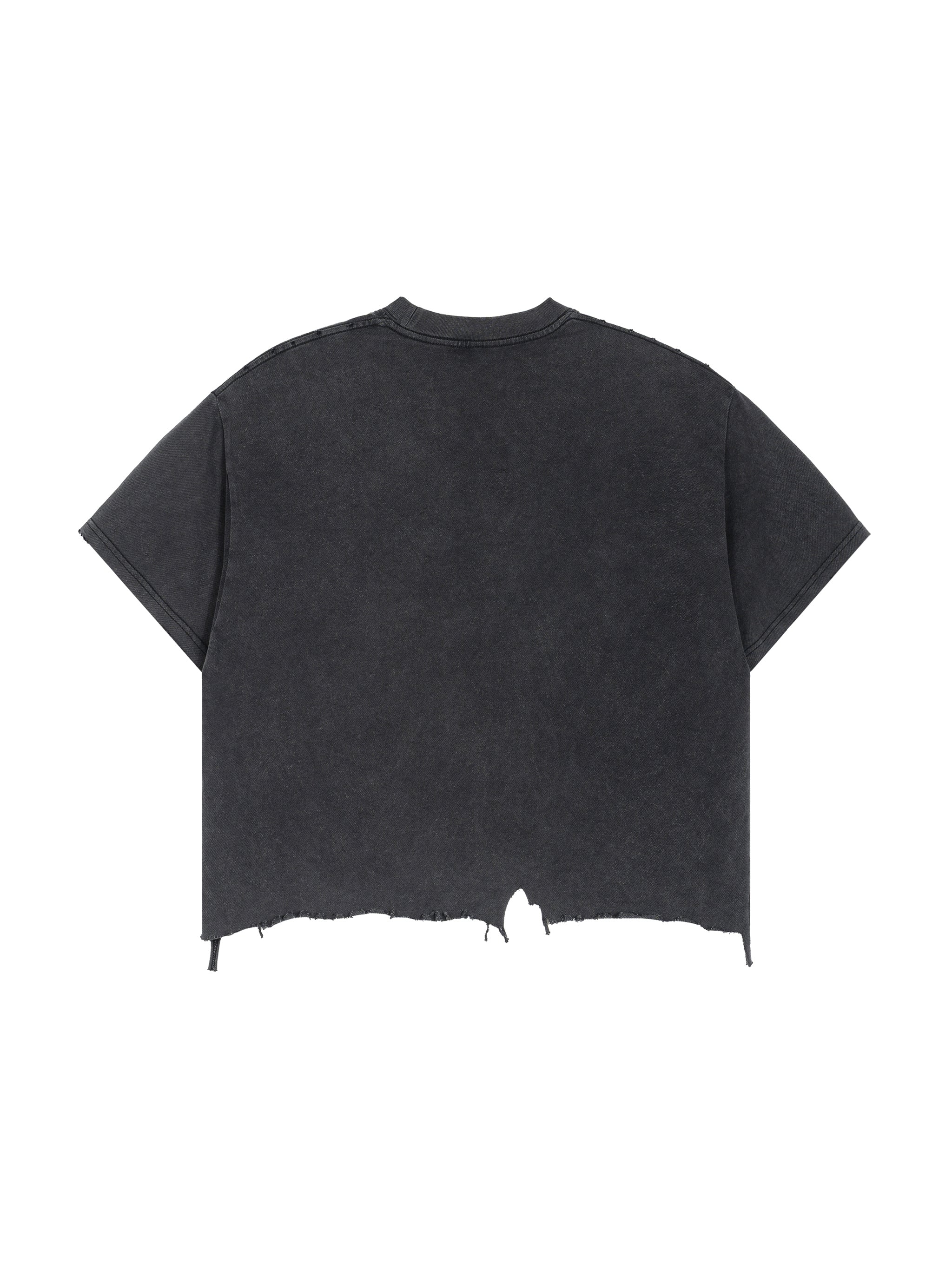 “Faith makes all things possible” Vintage Wash Boxy Distressed T-Shirt