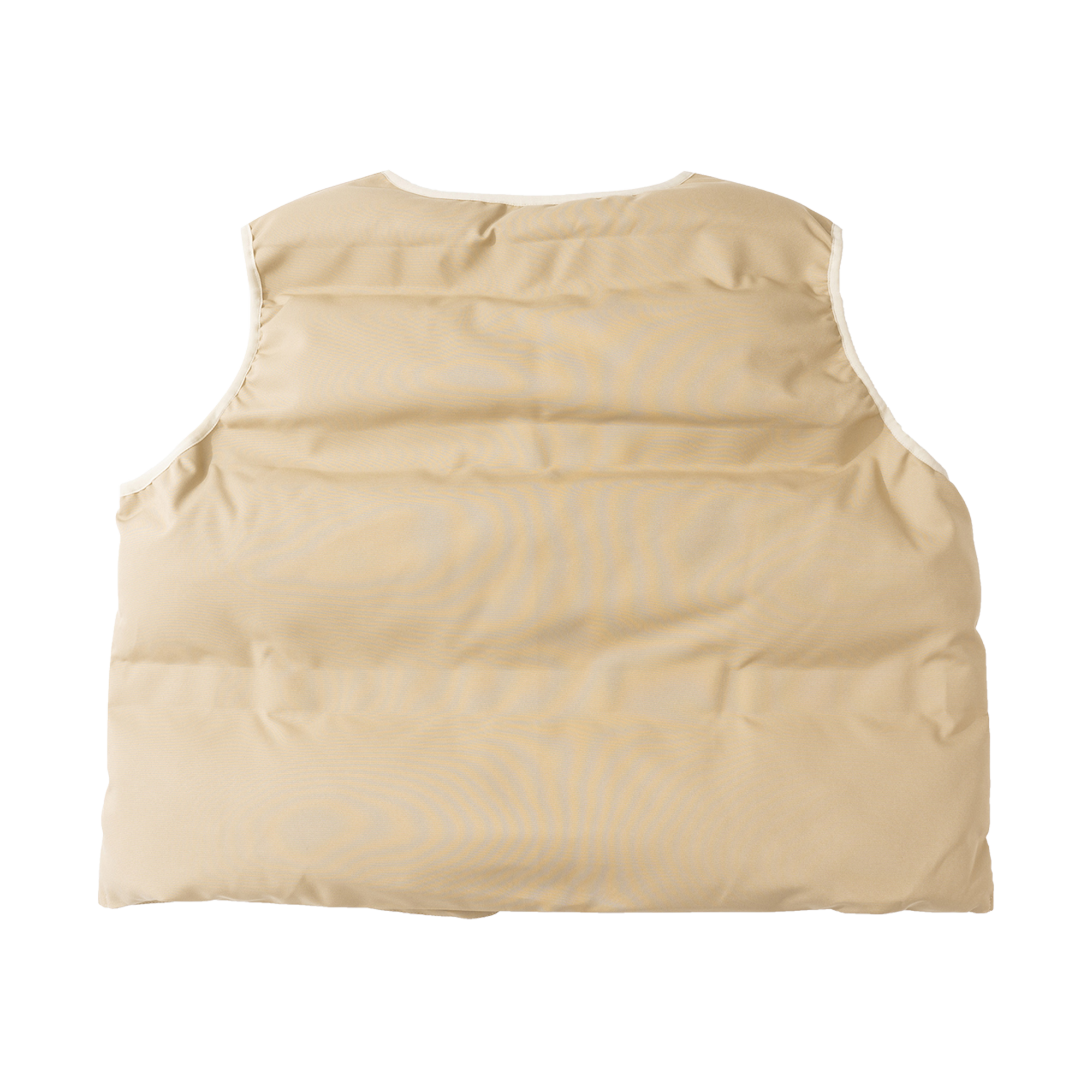 SAND QUILT PUFFER VEST