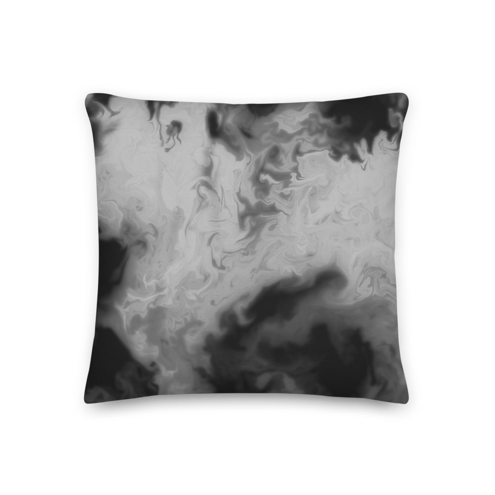 Liquid Texture Premium Throw Pillow